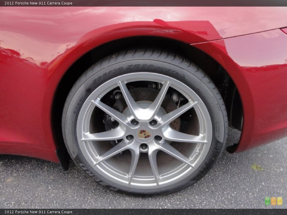 2012 Porsche New 911 Carrera Coupe Wheel and Tire Photo #67126016