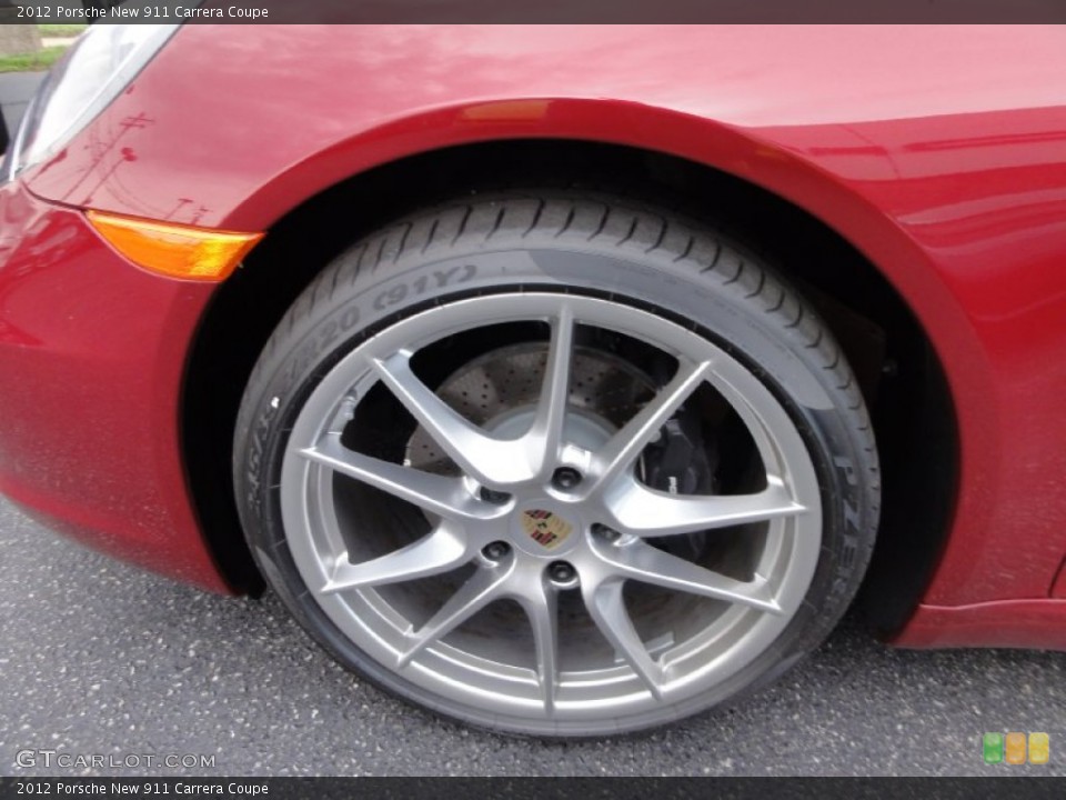 2012 Porsche New 911 Carrera Coupe Wheel and Tire Photo #67126025