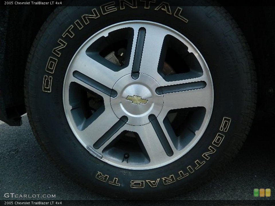 2005 Chevrolet TrailBlazer LT 4x4 Wheel and Tire Photo #67126592