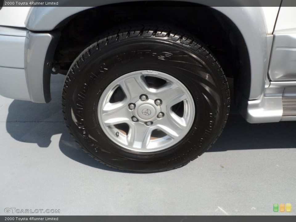 2000 Toyota 4Runner Limited Wheel and Tire Photo #67135858