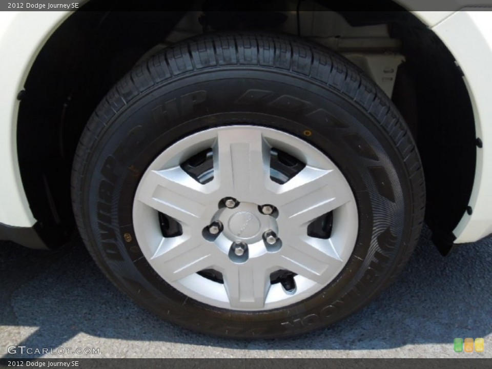 2012 Dodge Journey SE Wheel and Tire Photo #67138065