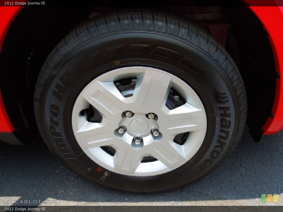2012 Dodge Journey SE Wheel and Tire Photo #67138242