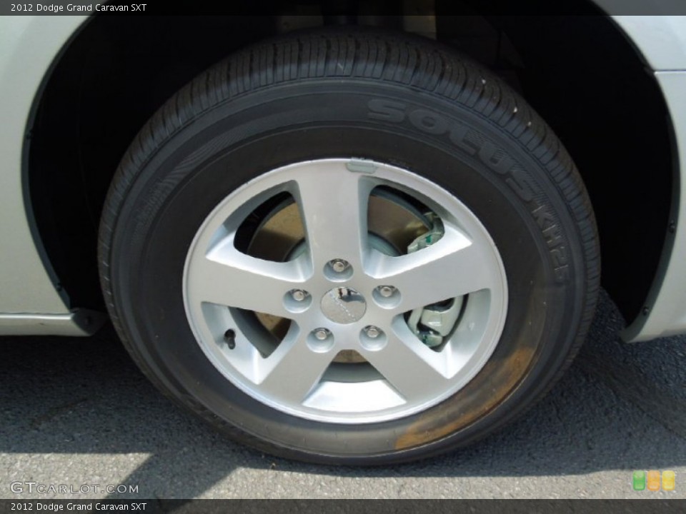 2012 Dodge Grand Caravan SXT Wheel and Tire Photo #67138575