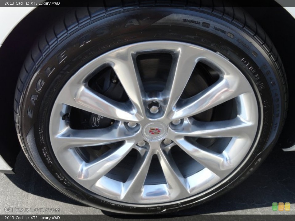 2013 Cadillac XTS Luxury AWD Wheel and Tire Photo #67160439