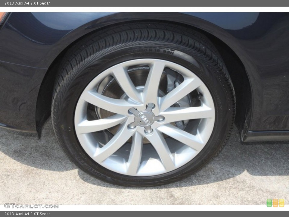 2013 Audi A4 2.0T Sedan Wheel and Tire Photo #67165979