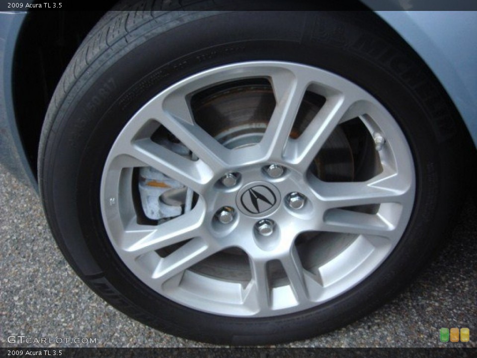 2009 Acura TL 3.5 Wheel and Tire Photo #67169354