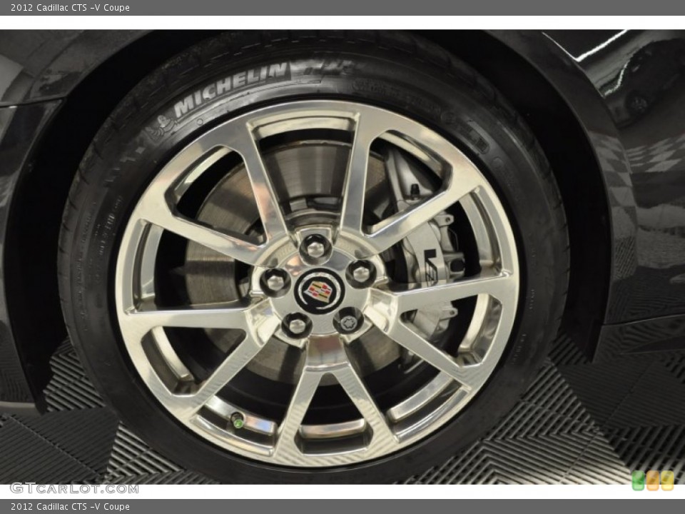 2012 Cadillac CTS -V Coupe Wheel and Tire Photo #67169594