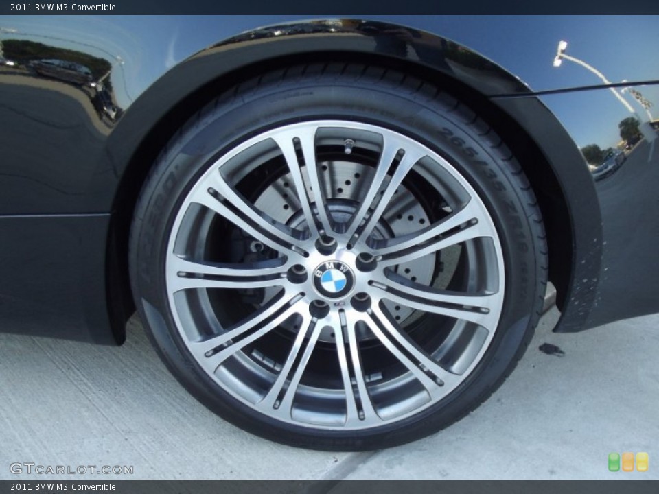 2011 BMW M3 Convertible Wheel and Tire Photo #67171191