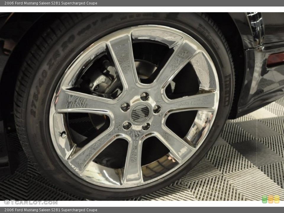 2006 Ford Mustang Saleen S281 Supercharged Coupe Wheel and Tire Photo #67171192