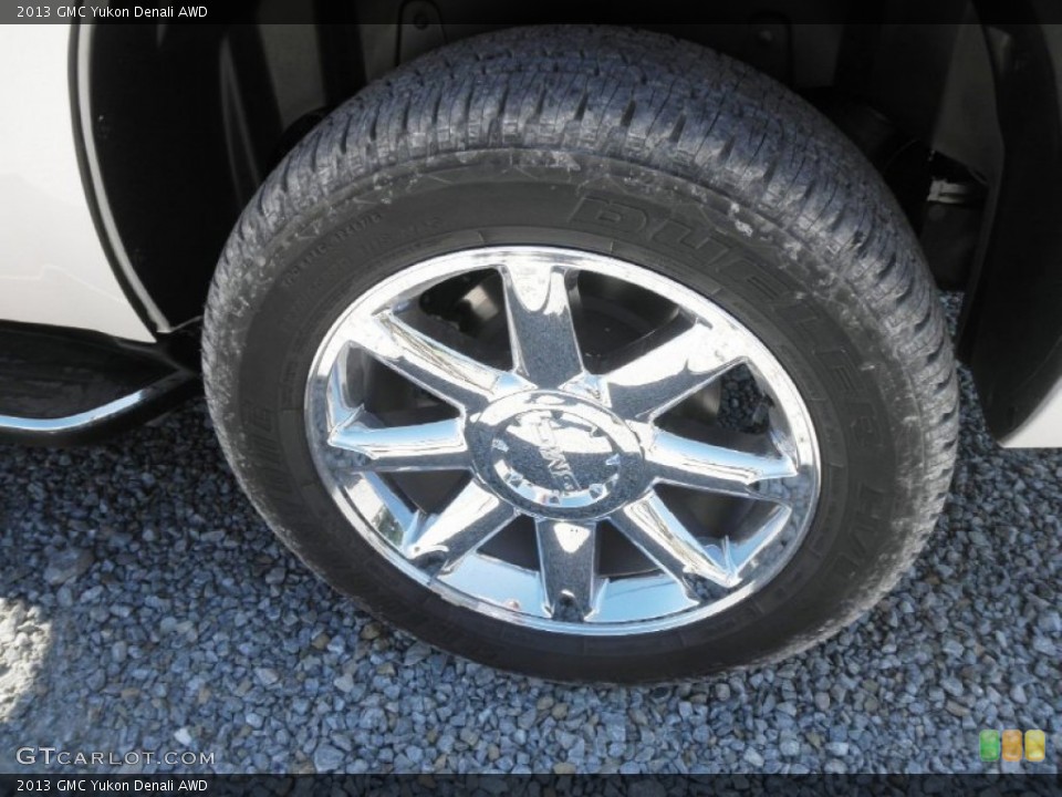 2013 GMC Yukon Denali AWD Wheel and Tire Photo #67173218