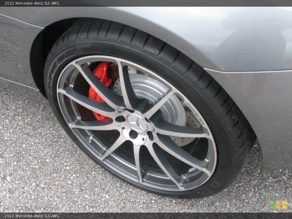 2012 Mercedes-Benz SLS AMG Wheel and Tire Photo #67175852
