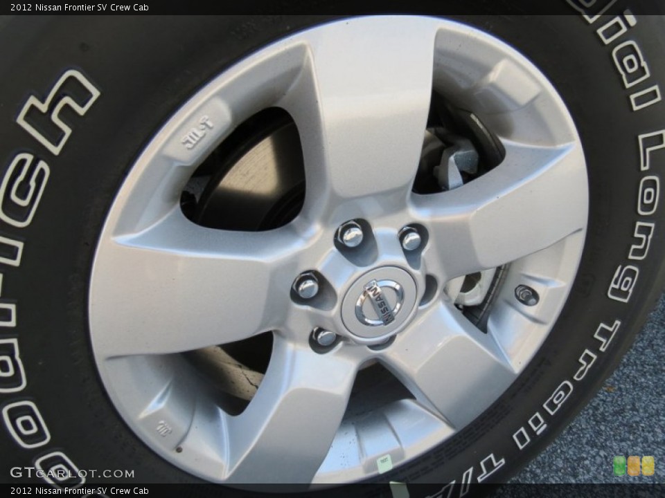 2012 Nissan Frontier SV Crew Cab Wheel and Tire Photo #67178396