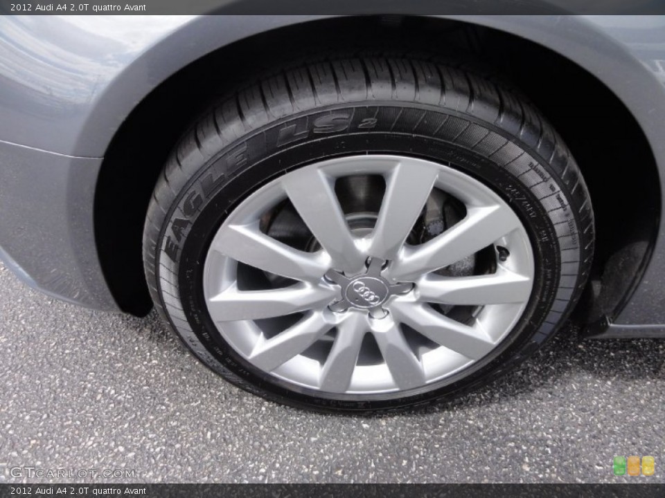 2012 Audi A4 2.0T quattro Avant Wheel and Tire Photo #67179974