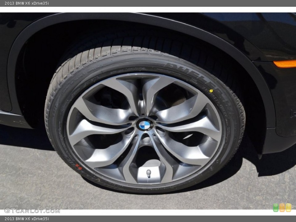 2013 BMW X6 xDrive35i Wheel and Tire Photo #67184624