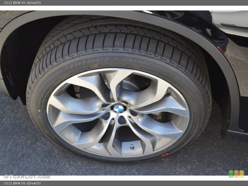 2013 BMW X6 xDrive35i Wheel and Tire Photo #67184669