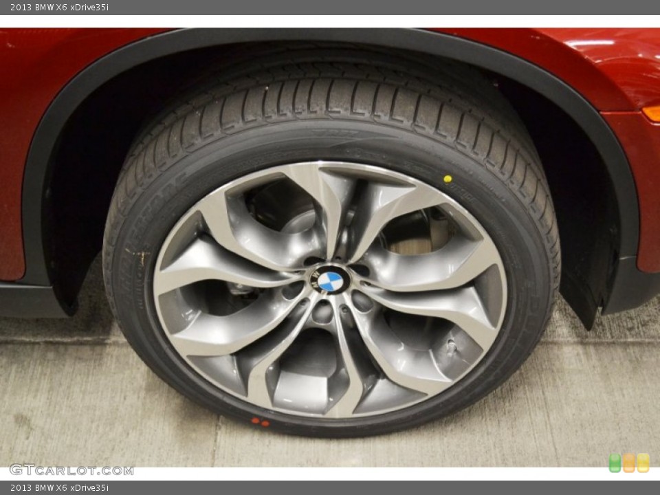 2013 BMW X6 xDrive35i Wheel and Tire Photo #67184696