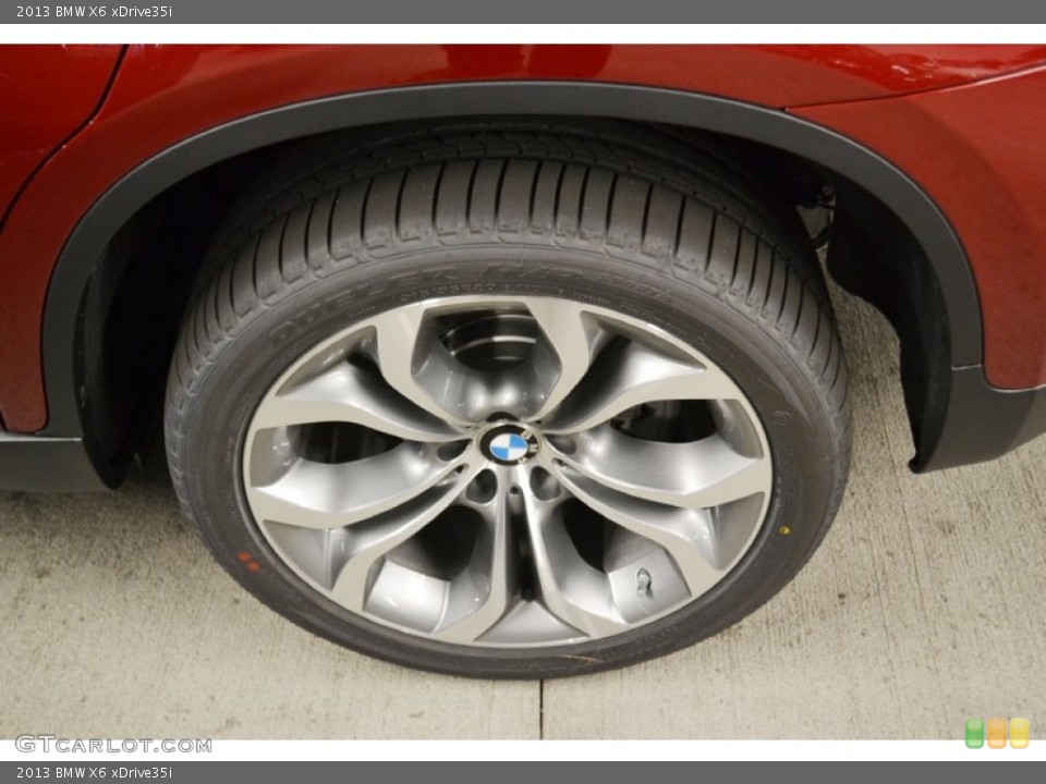2013 BMW X6 xDrive35i Wheel and Tire Photo #67184735
