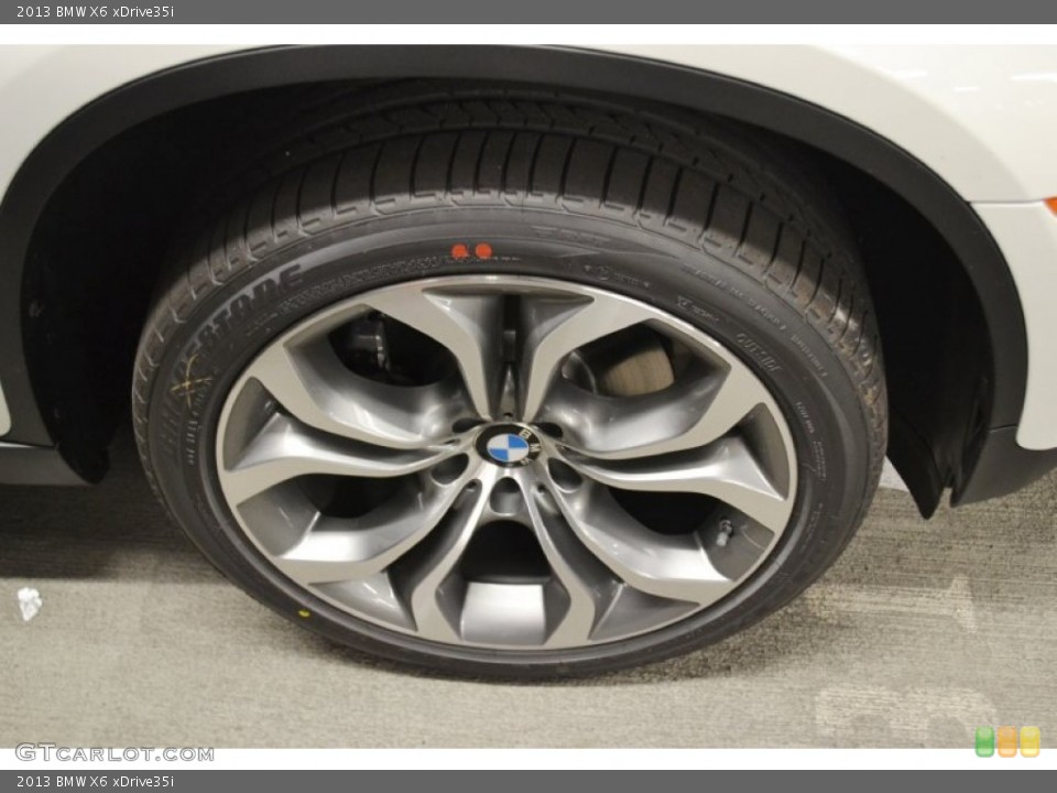 2013 BMW X6 xDrive35i Wheel and Tire Photo #67184775