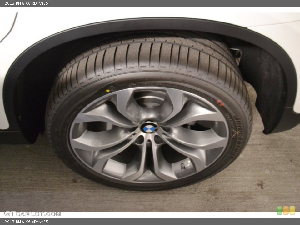 2013 BMW X6 xDrive35i Wheel and Tire Photo #67184825