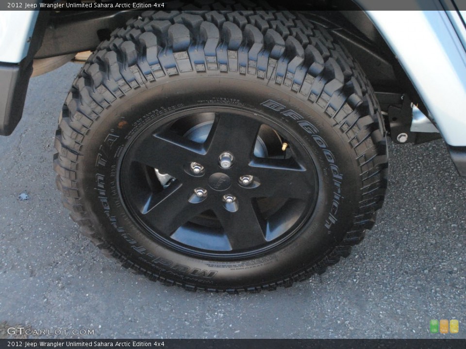 2012 Jeep Wrangler Unlimited Sahara Arctic Edition 4x4 Wheel and Tire Photo #67186394