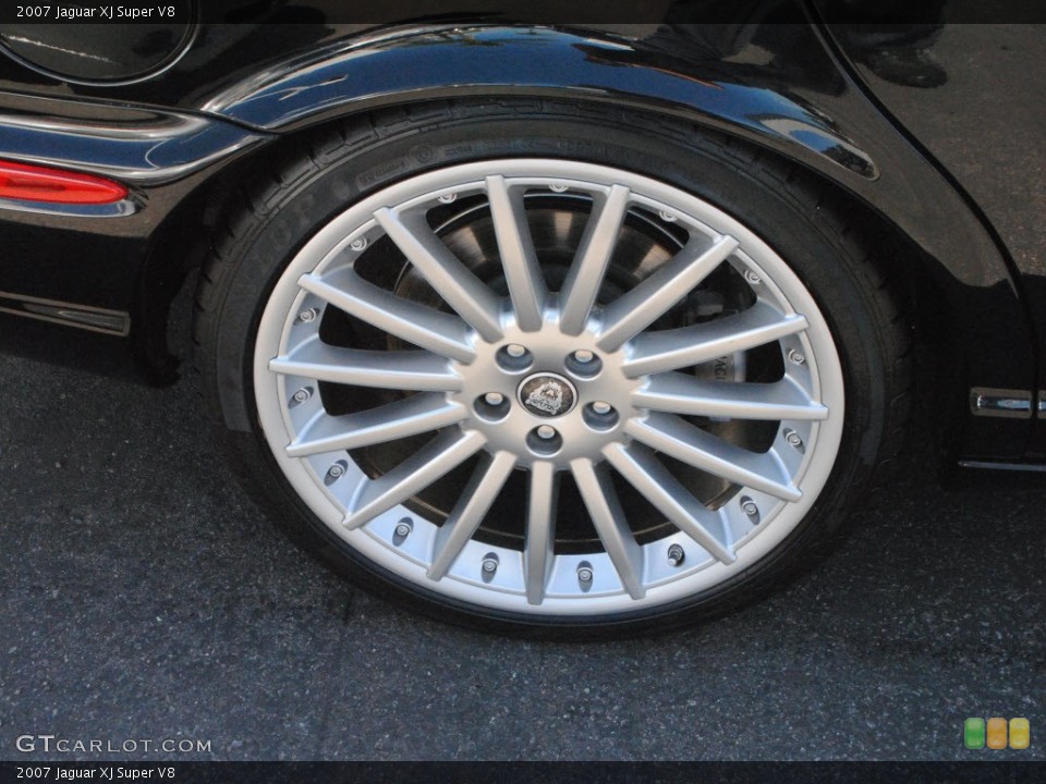 2007 Jaguar XJ Super V8 Wheel and Tire Photo #67187084