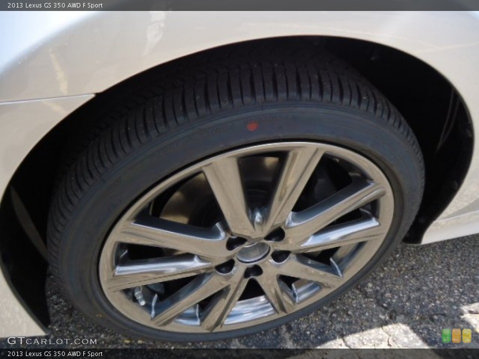 2013 Lexus GS 350 AWD F Sport Wheel and Tire Photo #67206069