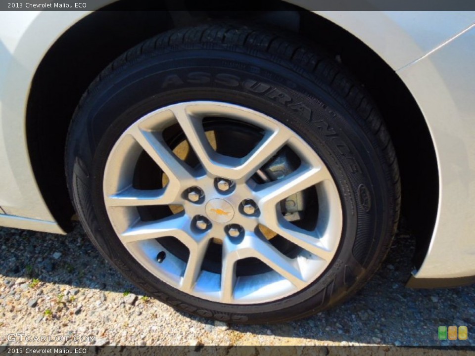 2013 Chevrolet Malibu ECO Wheel and Tire Photo #67225224