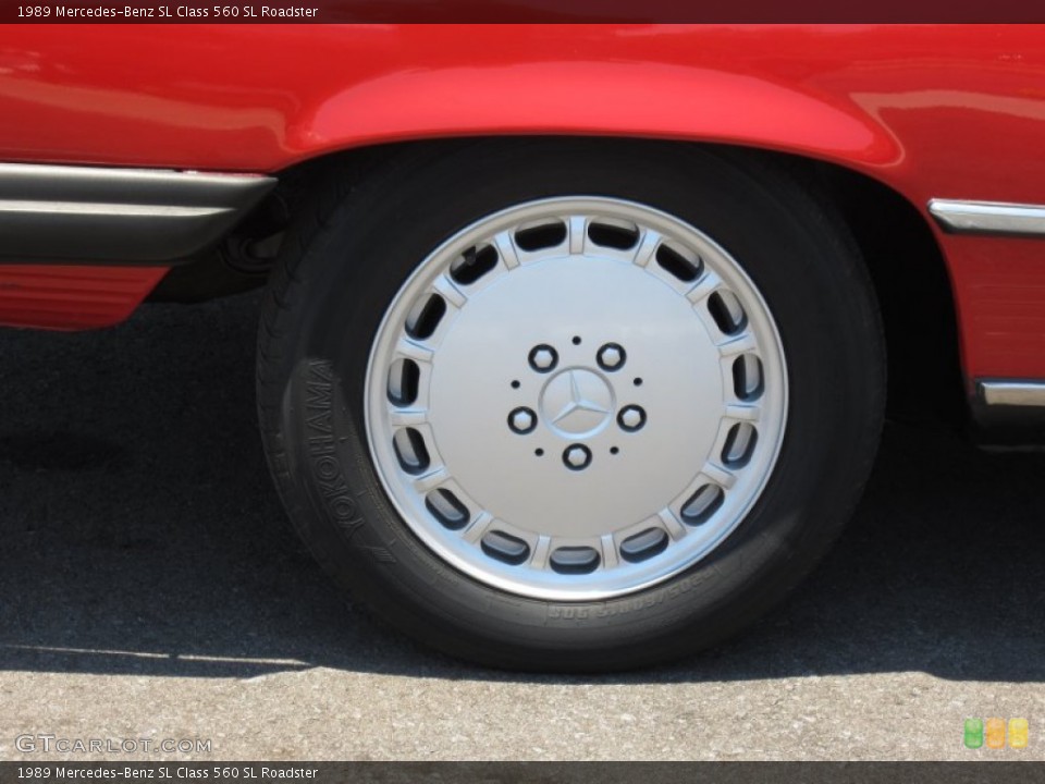 1989 Mercedes-Benz SL Class 560 SL Roadster Wheel and Tire Photo #67226706