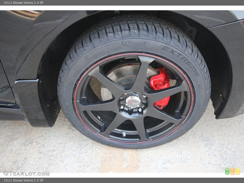 2011 Nissan Sentra Custom Wheel and Tire Photo #67227455