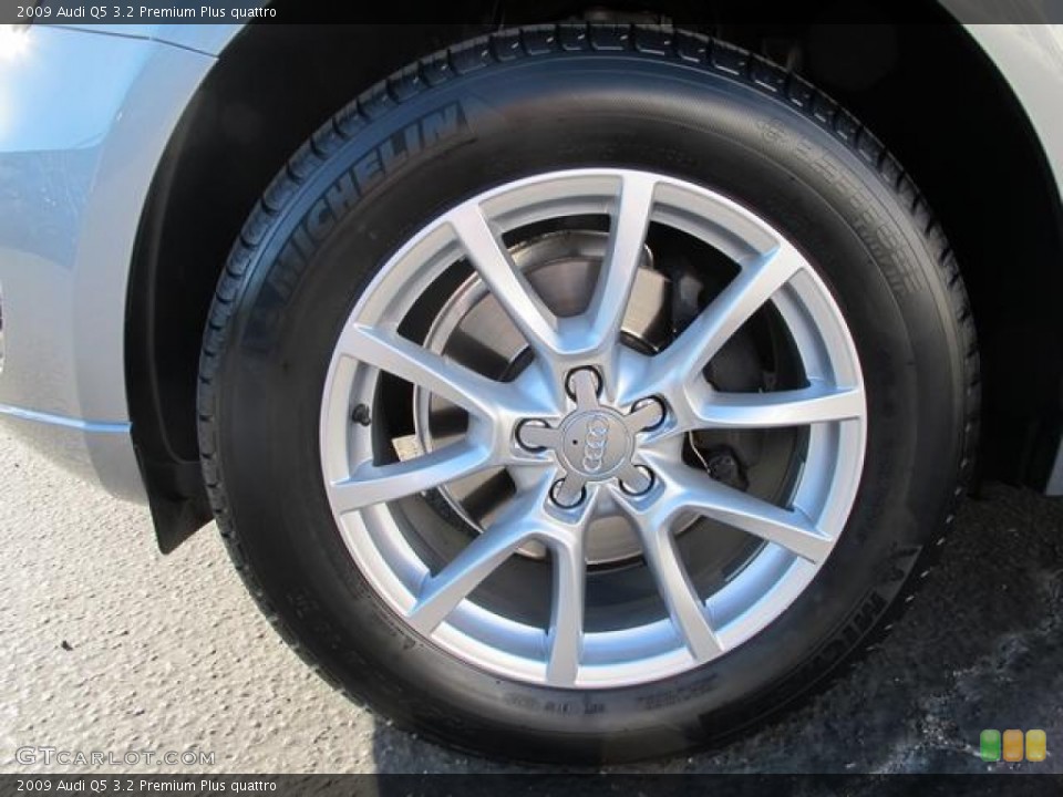 2009 Audi Q5 3.2 Premium Plus quattro Wheel and Tire Photo #67230210