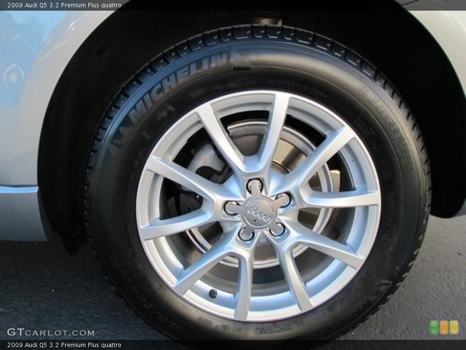 2009 Audi Q5 3.2 Premium Plus quattro Wheel and Tire Photo #67230221