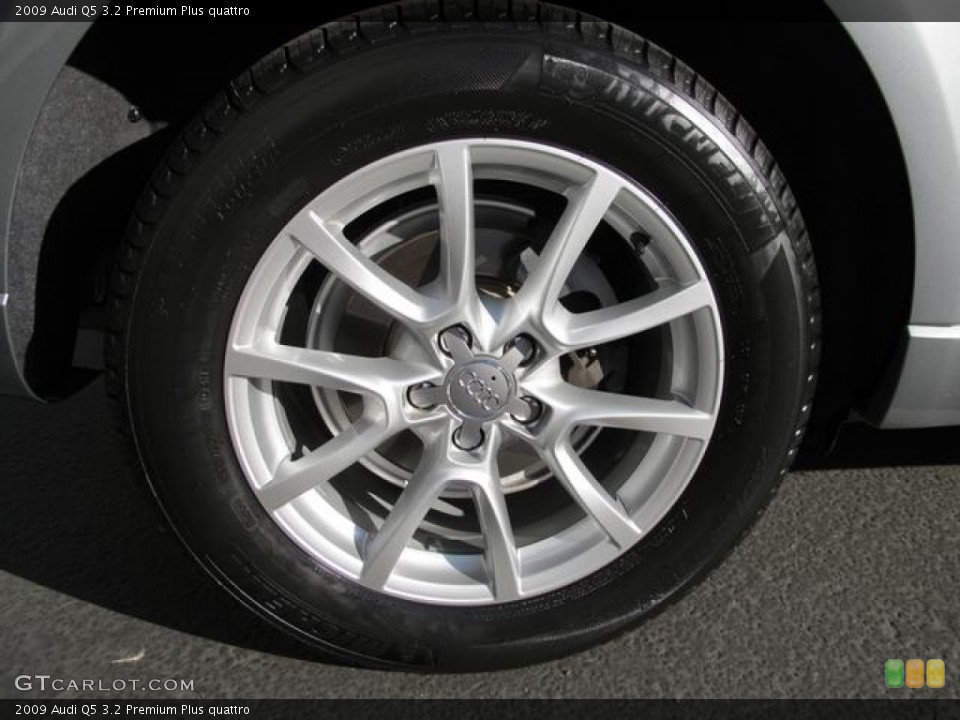 2009 Audi Q5 3.2 Premium Plus quattro Wheel and Tire Photo #67230229