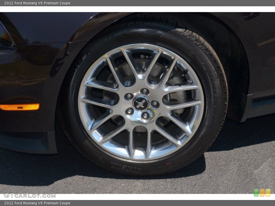 2012 Ford Mustang V6 Premium Coupe Wheel and Tire Photo #67230909