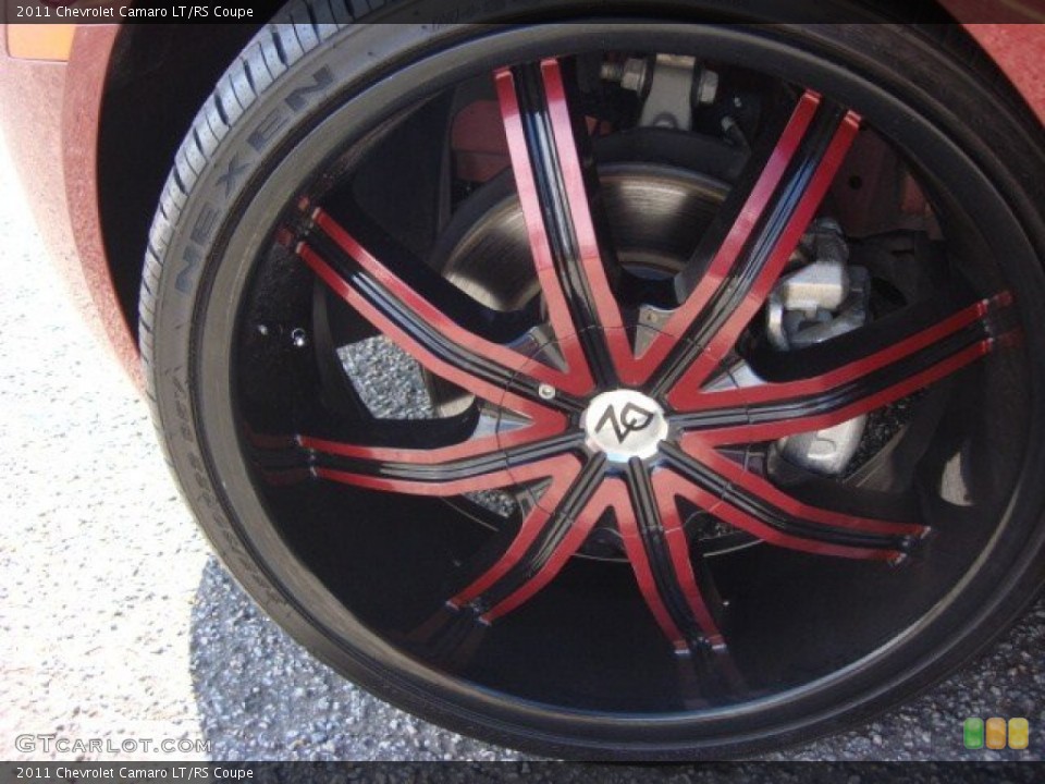 2011 Chevrolet Camaro Custom Wheel and Tire Photo #67231353