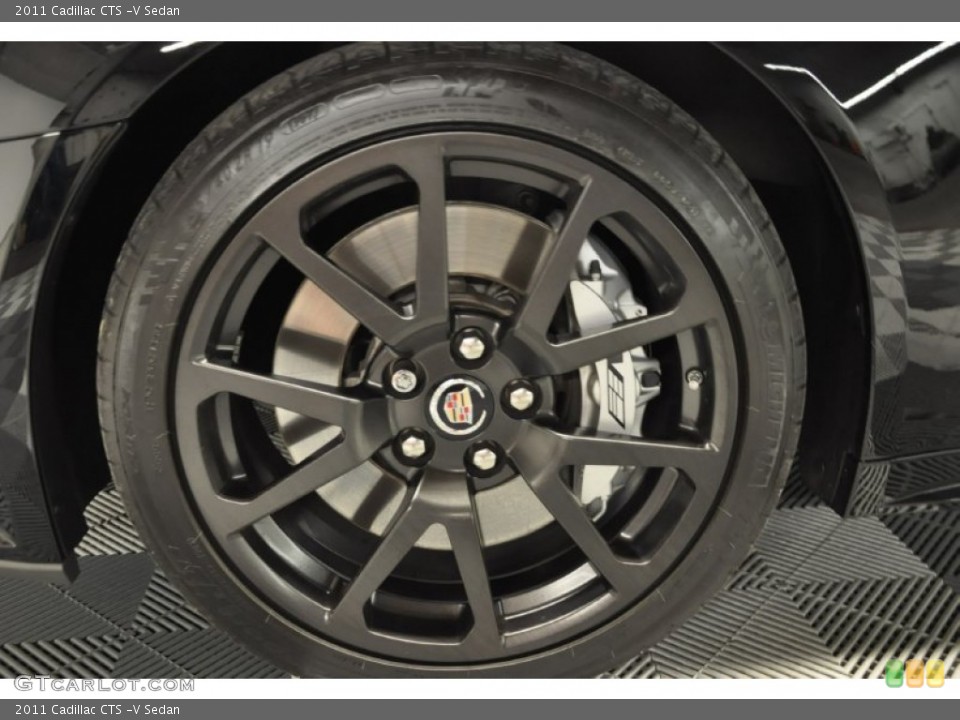 2011 Cadillac CTS -V Sedan Wheel and Tire Photo #67237776