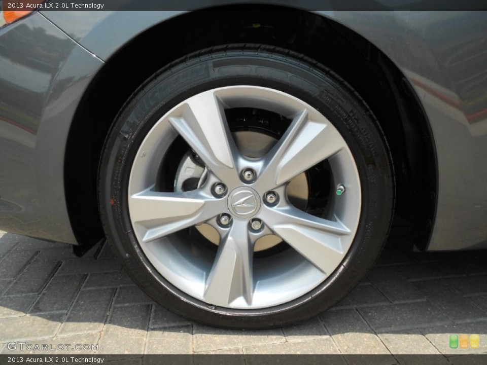 2013 Acura ILX 2.0L Technology Wheel and Tire Photo #67244541