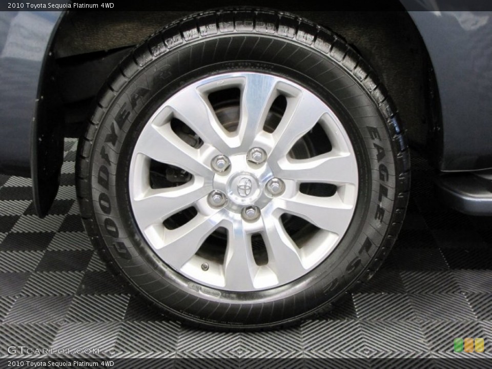 2010 Toyota Sequoia Platinum 4WD Wheel and Tire Photo #67249269