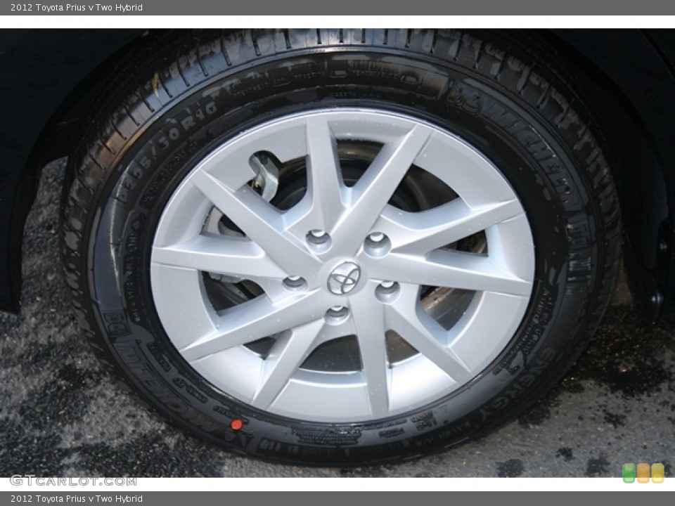 2012 Toyota Prius v Two Hybrid Wheel and Tire Photo #67254135