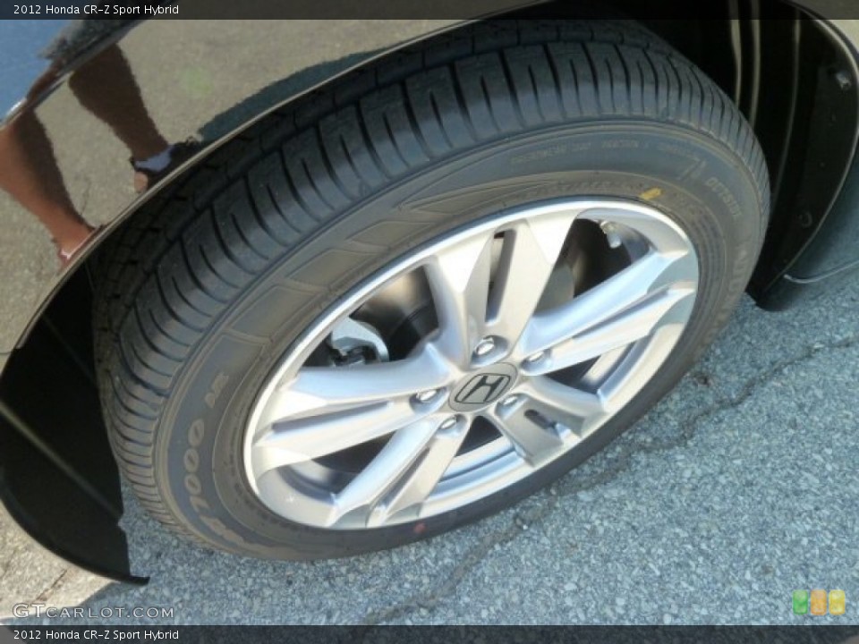 2012 Honda CR-Z Sport Hybrid Wheel and Tire Photo #67267318