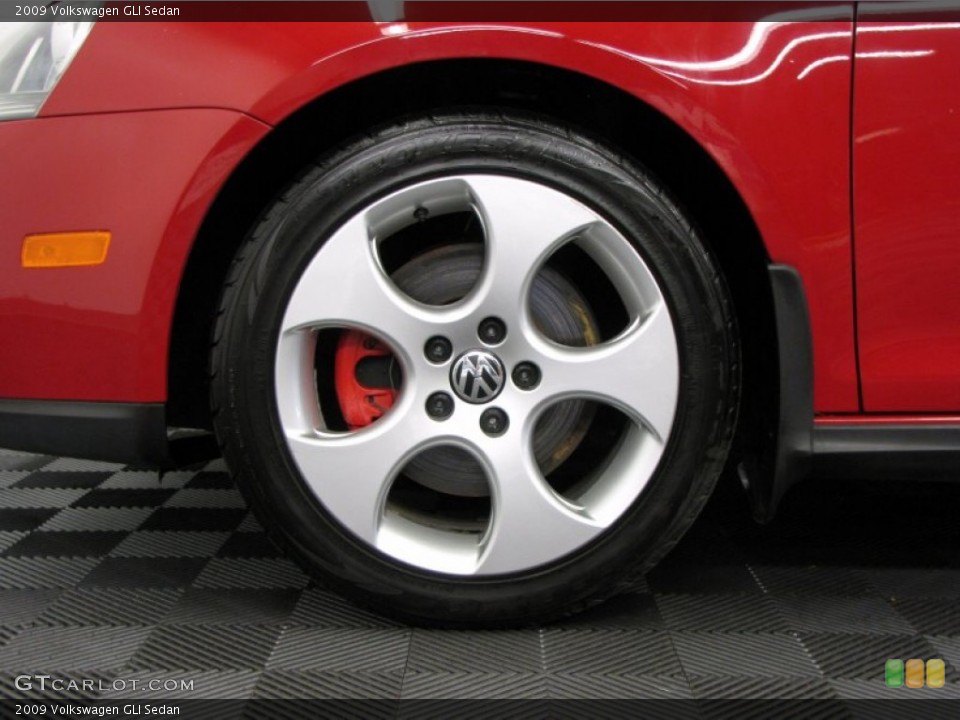 2009 Volkswagen GLI Sedan Wheel and Tire Photo #67274019