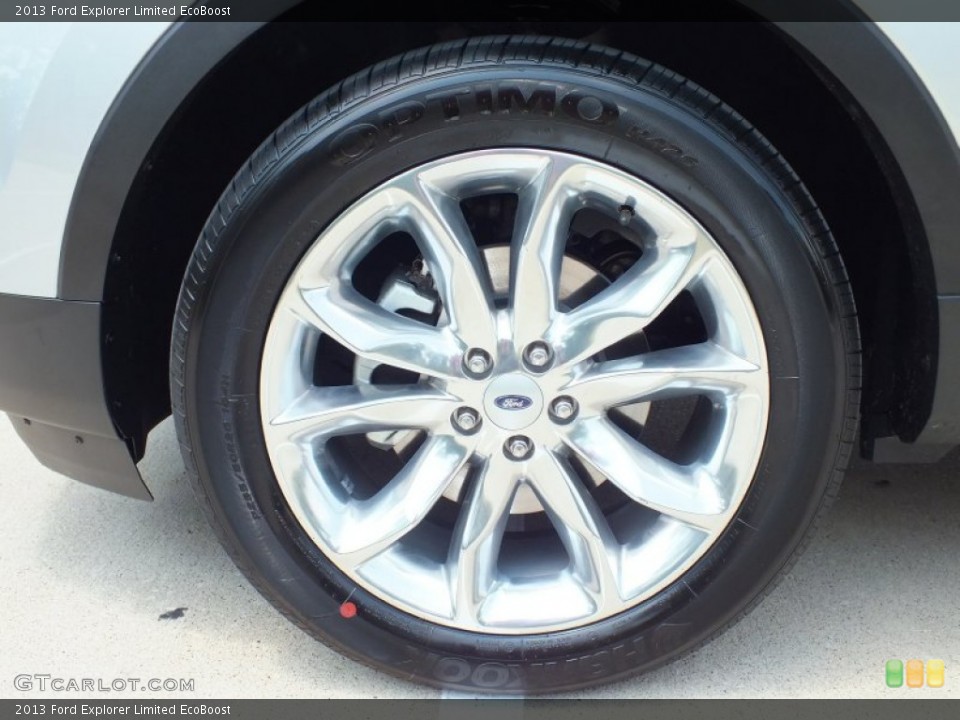 2013 Ford Explorer Limited EcoBoost Wheel and Tire Photo #67274180