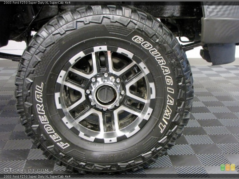 2003 Ford F250 Super Duty Custom Wheel and Tire Photo #67274273