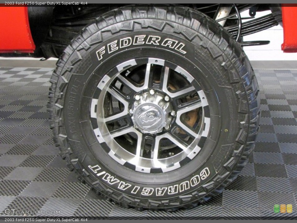2003 Ford F250 Super Duty Custom Wheel and Tire Photo #67274285