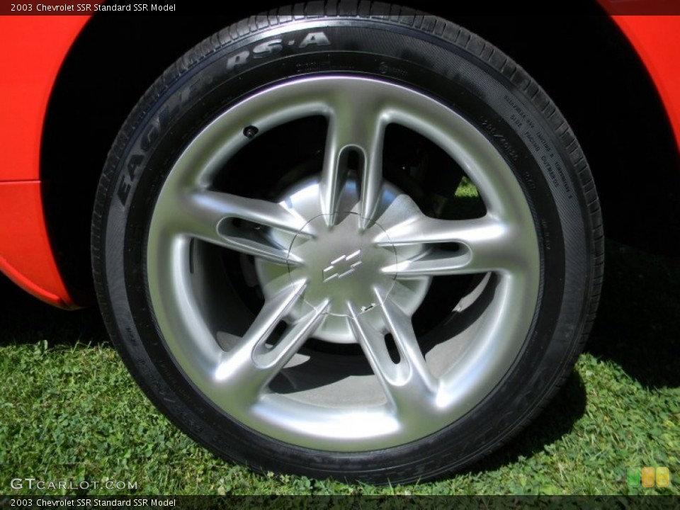 2003 Chevrolet SSR  Wheel and Tire Photo #67275455
