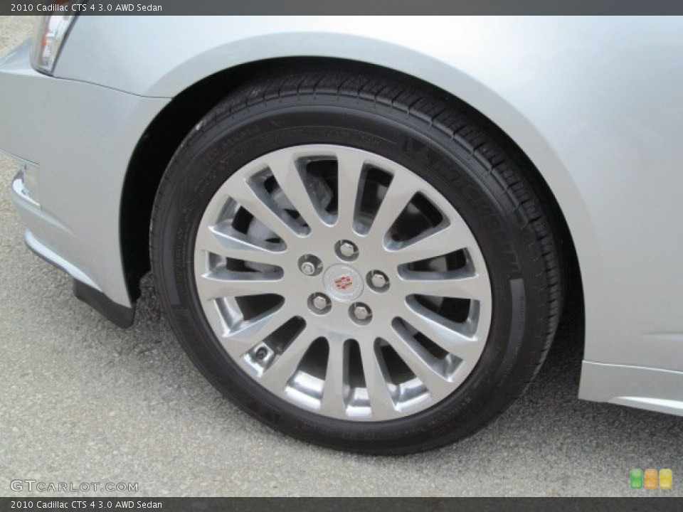2010 Cadillac CTS 4 3.0 AWD Sedan Wheel and Tire Photo #67279745