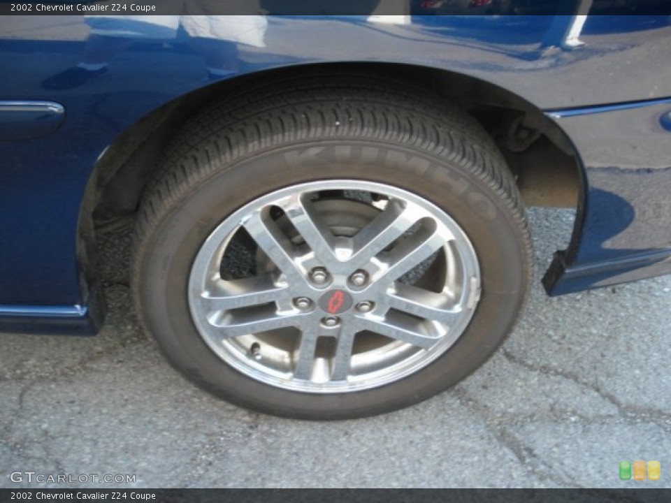 2002 Chevrolet Cavalier Z24 Coupe Wheel and Tire Photo #67281791