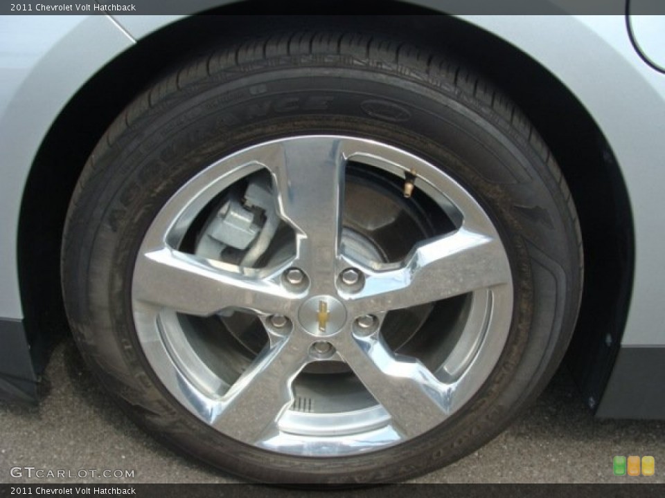 2011 Chevrolet Volt Hatchback Wheel and Tire Photo #67283565