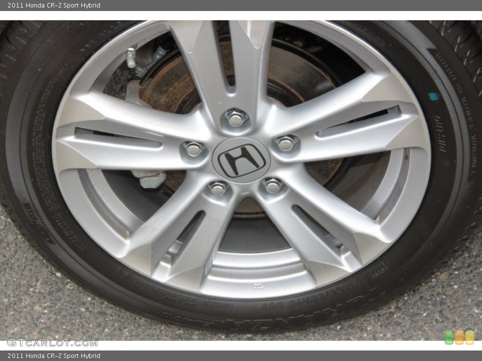 2011 Honda CR-Z Sport Hybrid Wheel and Tire Photo #67285568