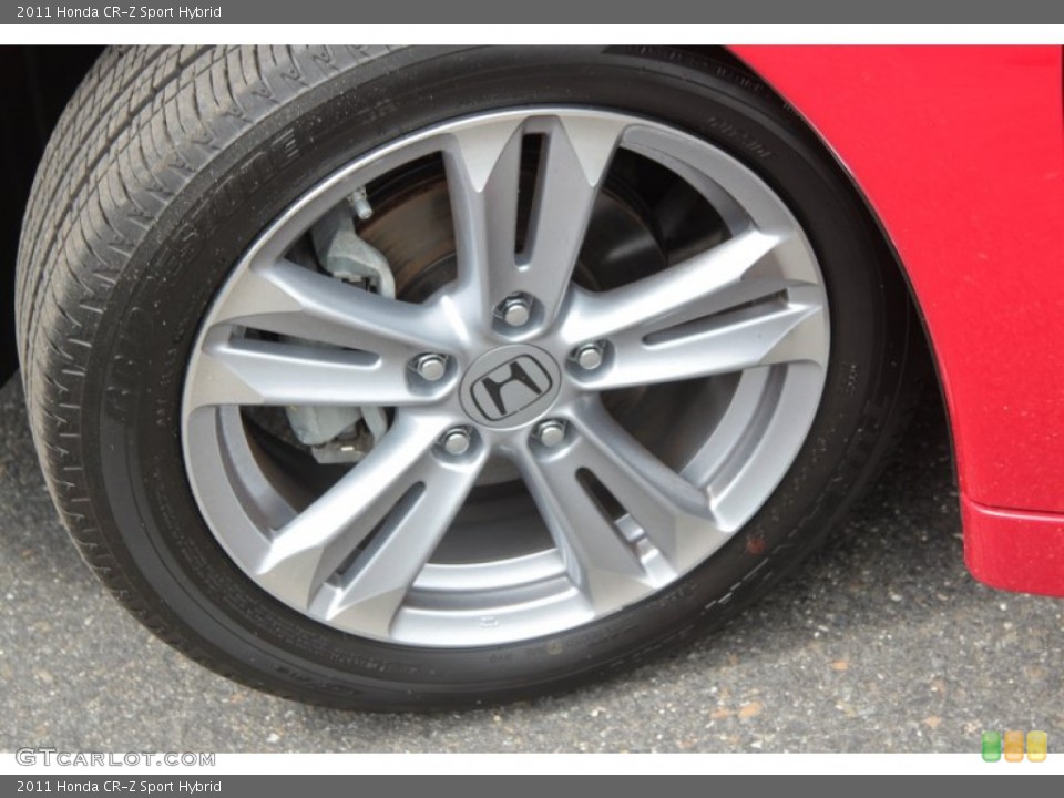 2011 Honda CR-Z Sport Hybrid Wheel and Tire Photo #67285577