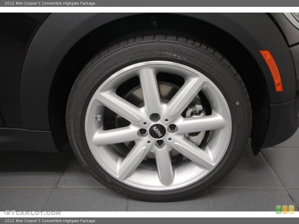 2012 Mini Cooper S Convertible Highgate Package Wheel and Tire Photo #67293578
